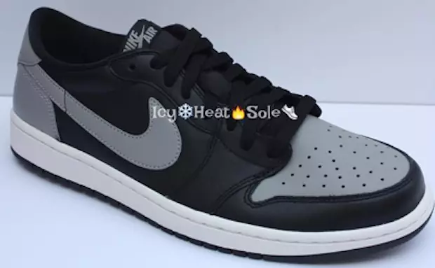 Дата выпуску Air Jordan 1 Low OG Shadow