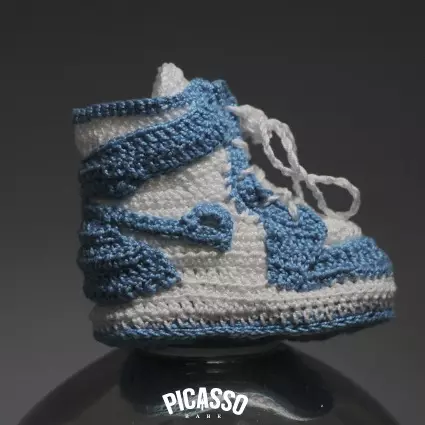 Air Jordan 1 UNC от Picasso Babe