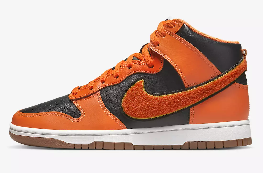 Nike Dunk High University Negras Naranjas DR8805-002 Fecha de lanzamiento