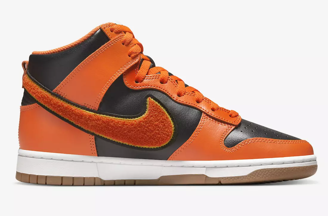 Nike Dunk High University Black Orange DR8805-002 Թողարկման ամսաթիվ