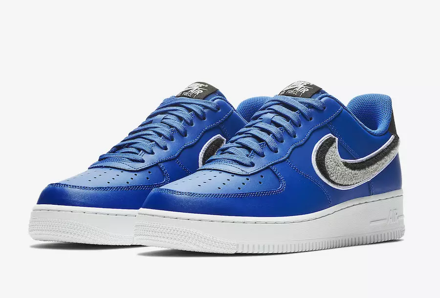 3D Chenille Swoosh лого бүхий Nike Air Force 1 бага гарлаа