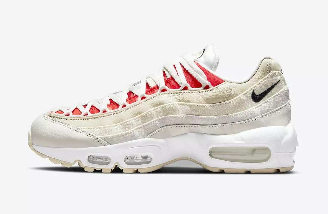 Nike Air Max 95 Sail Chile Red Coconut Milk DJ6903-100 Թողարկման ամսաթիվ