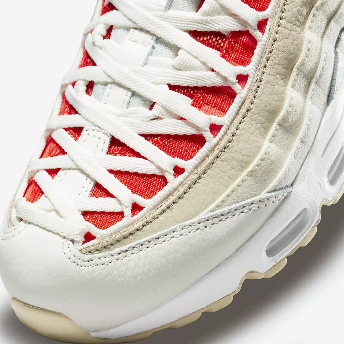 Nike Air Max 95 Sail Chile Red Coconut Milk DJ6903-100 Санаи барориши