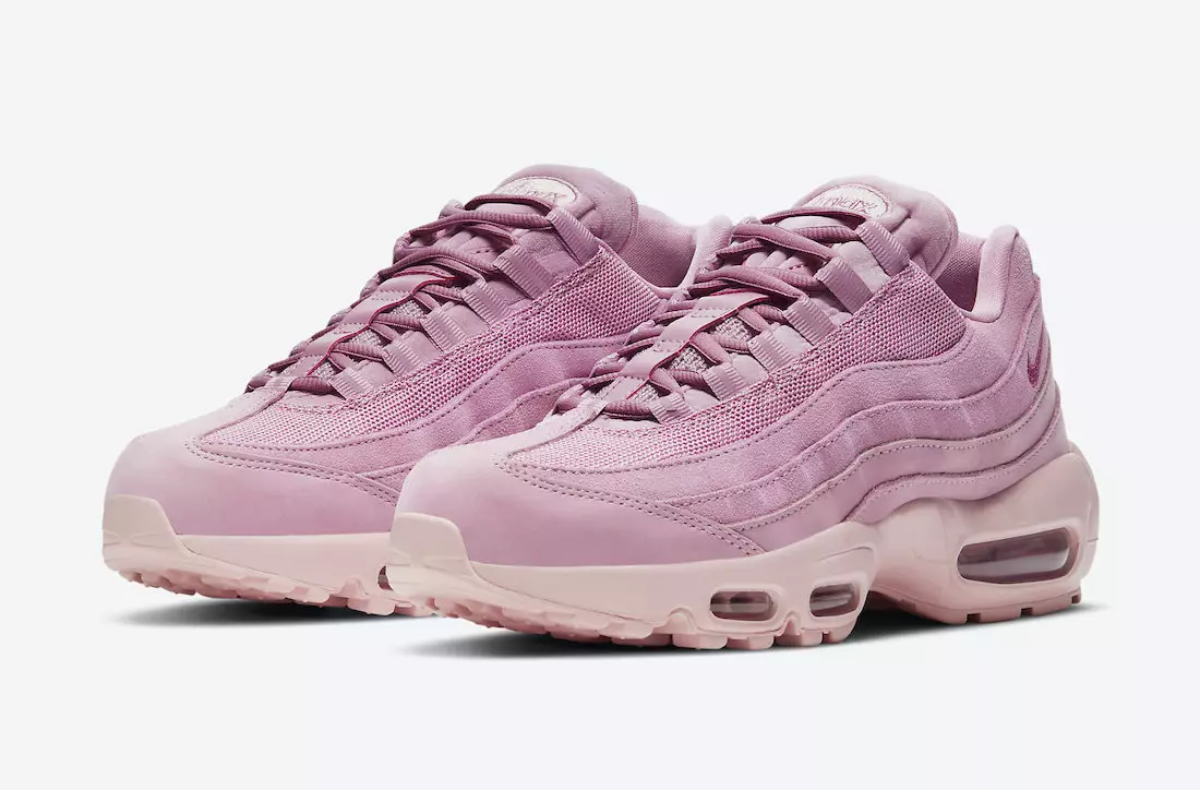 Nike Air Max 95 WMNS זמש ורוד DD5398-615 תאריך יציאה