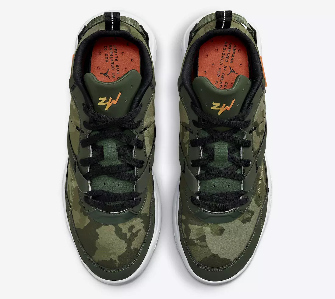 Sion Uilyamson Jordan Air NFH Bayou Boys Camo DM3263-900 Chiqarilish sanasi