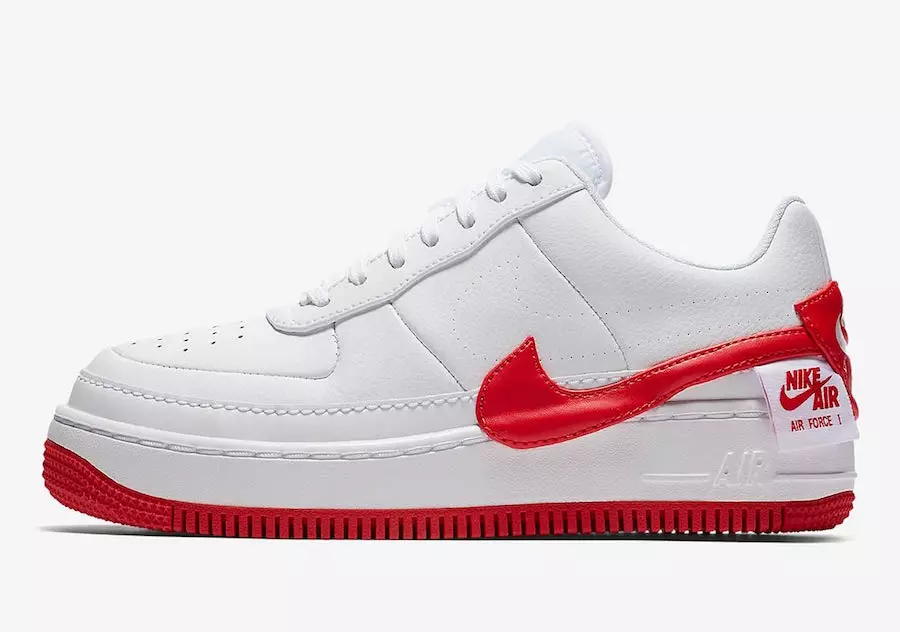 Nike Air Force 1 Jester White University Rød AO1220-106