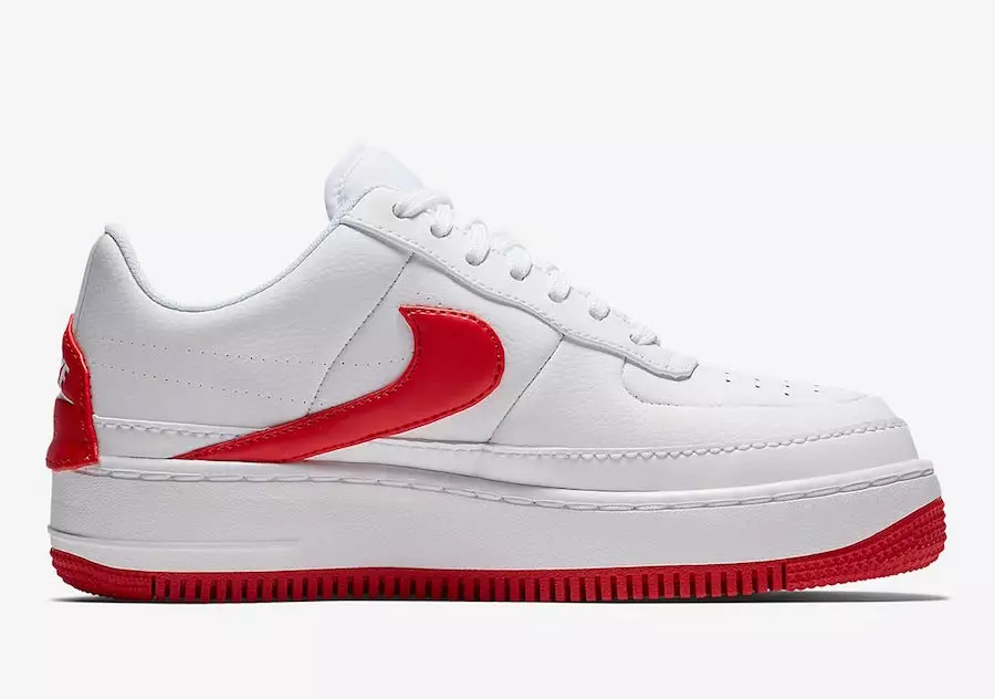 Nike Air Force 1 Jester Biały Uniwersytet Czerwony AO1220-106