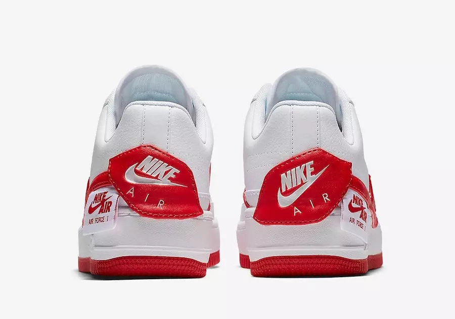 Nike Air Force 1 Jester Biały Uniwersytet Czerwony AO1220-106