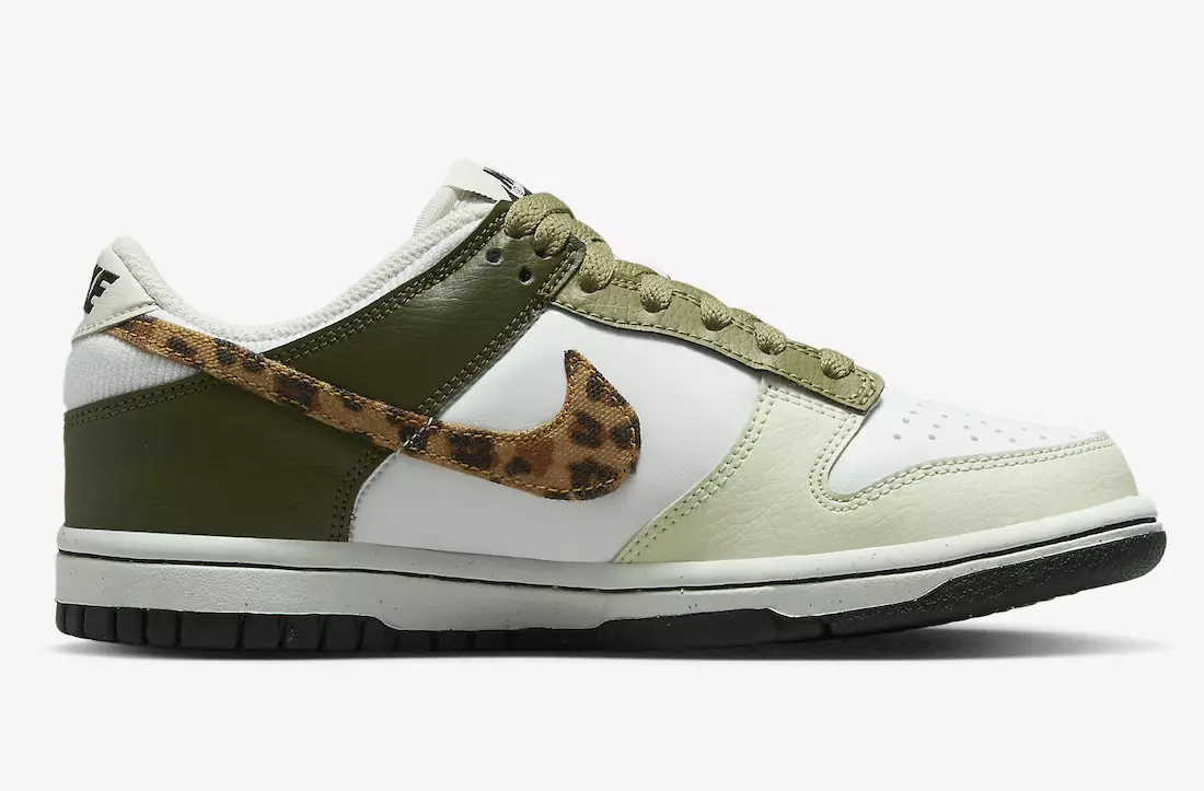 تاریخ انتشار Nike Dunk Low Leopard DX9282-100