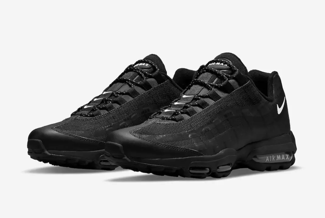 Nike Air Max 95 Ultra Black White DM2815-001 Utgivningsdatum