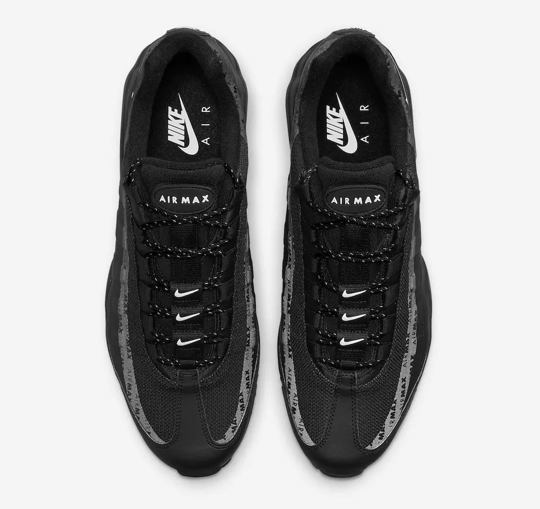 Nike Air Max 95 Ultra Black White DM2815-001 Megjelenés dátuma