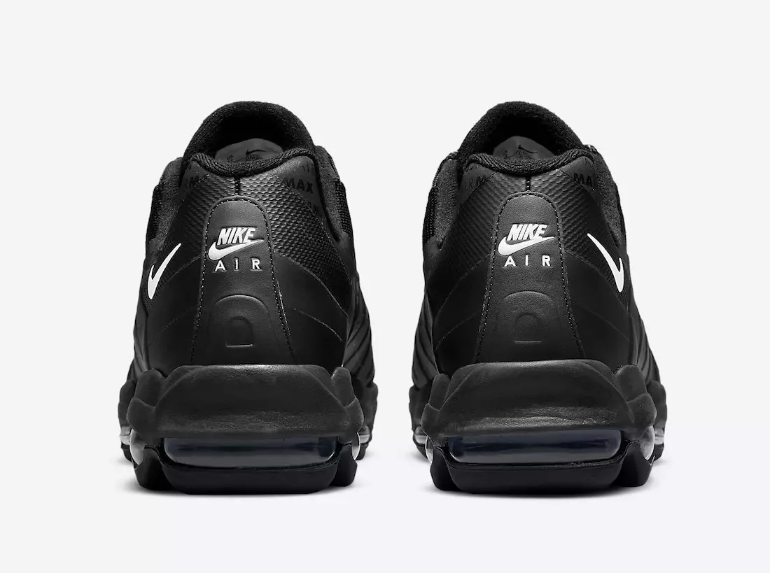 Nike Air Max 95 Ultra Black White DM2815-001 Väljalaskekuupäev