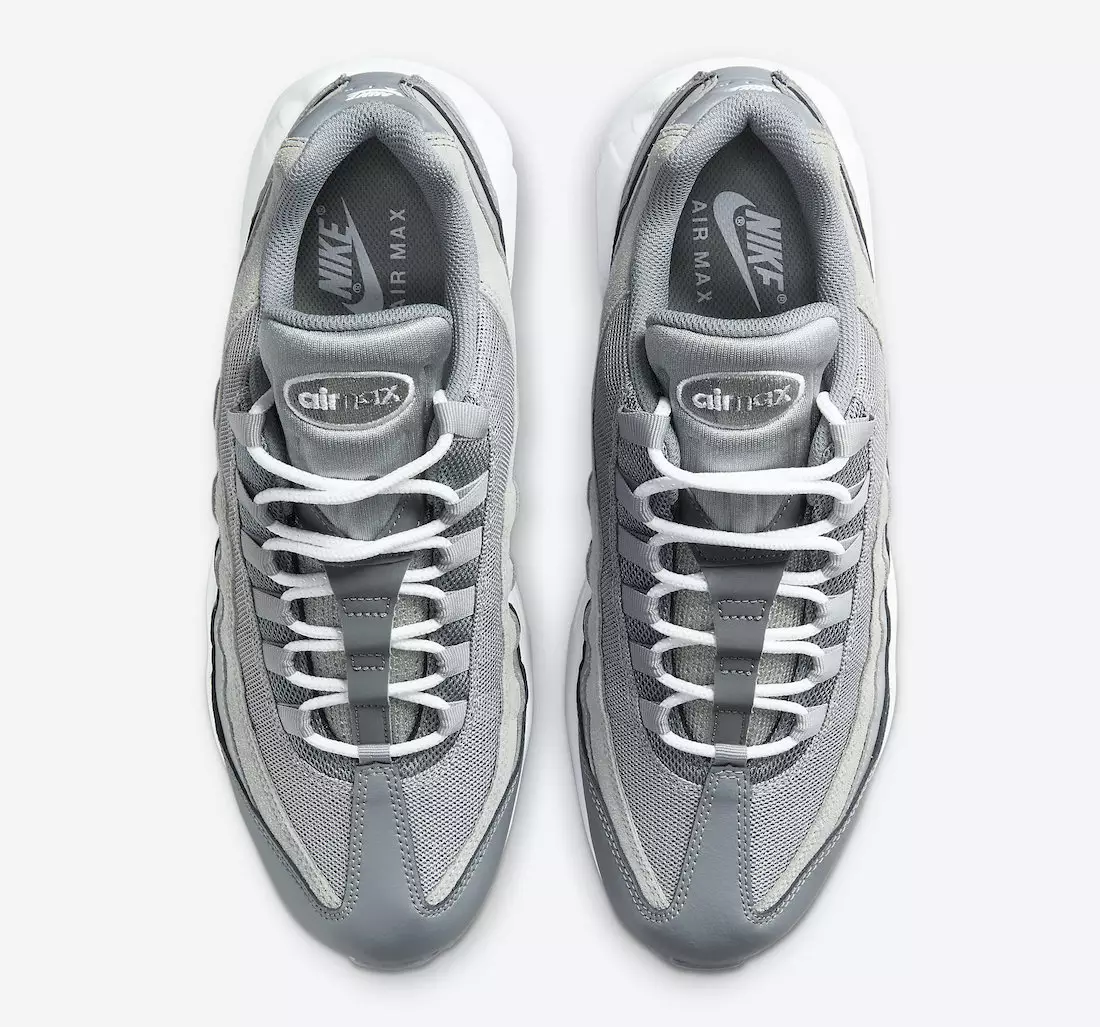 Tarehe ya Kutolewa ya Nike Air Max 95 Grey DC9844-001