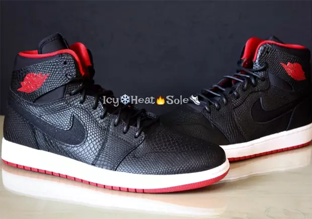 Air Jordan 1 пӯсти морҳои баланд