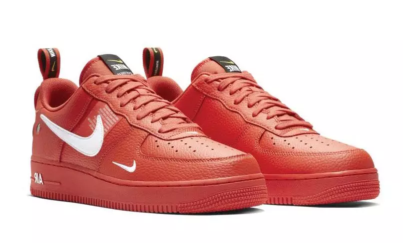 Nike Air Force 1 07 LV8 Utility Team Pomarańczowy