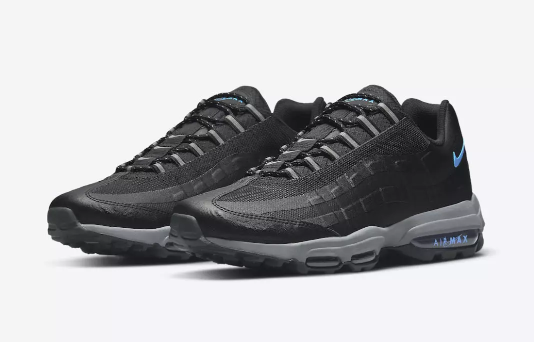 Nike Air Max 95 Ultra Black Blue DO6705-001 Санаи барориши