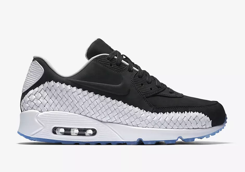 Nike Air Max 90 Woven Black White 833129-003