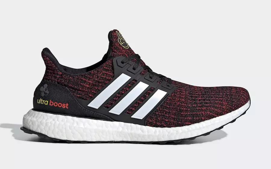 מיקי מאַוס אַדידאַס Ultra Boost FX7796 מעלדונג טאָג