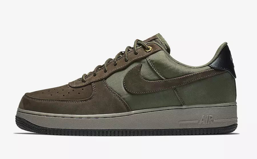 Nike Air Force 1 Premium Baroque Brown Medium Olive AJ7408-200 Чыгарылган күнү