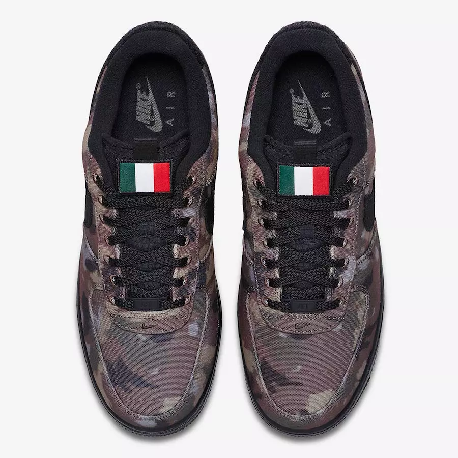 Nike Air Force 1 Low Italy Country Camo AV7012-200 გამოშვების თარიღი