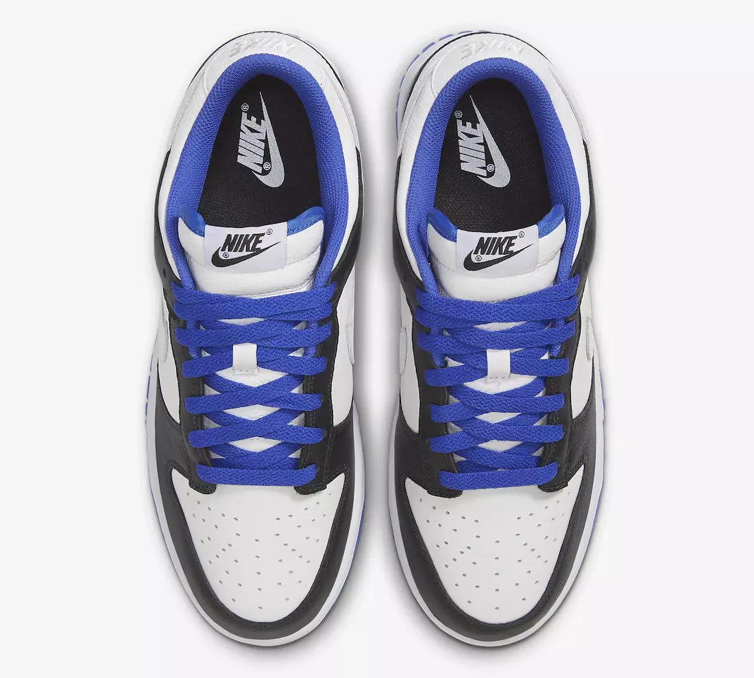 Nike Dunk Düşük Beyaz Siyah Mavi FD9064-110 Çıkış Tarihi