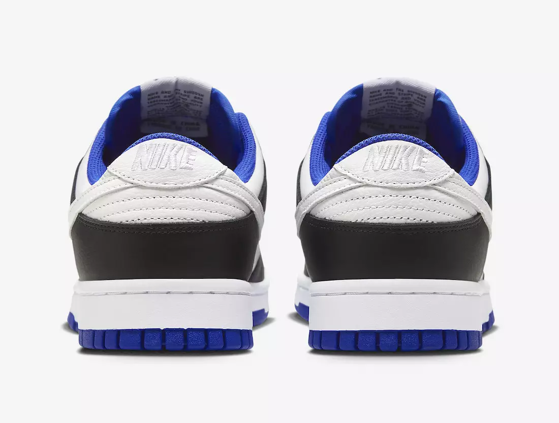 تاريخ الإصدار Nike Dunk Low White Black Blue FD9064-110