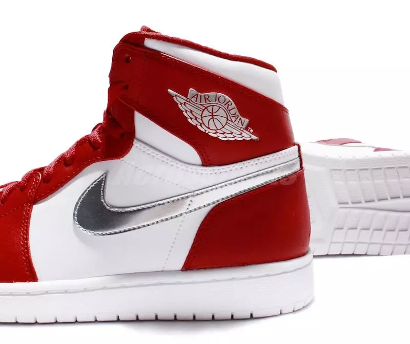 Air Jordan 1 High Olympic Gym punainen hopea valkoinen