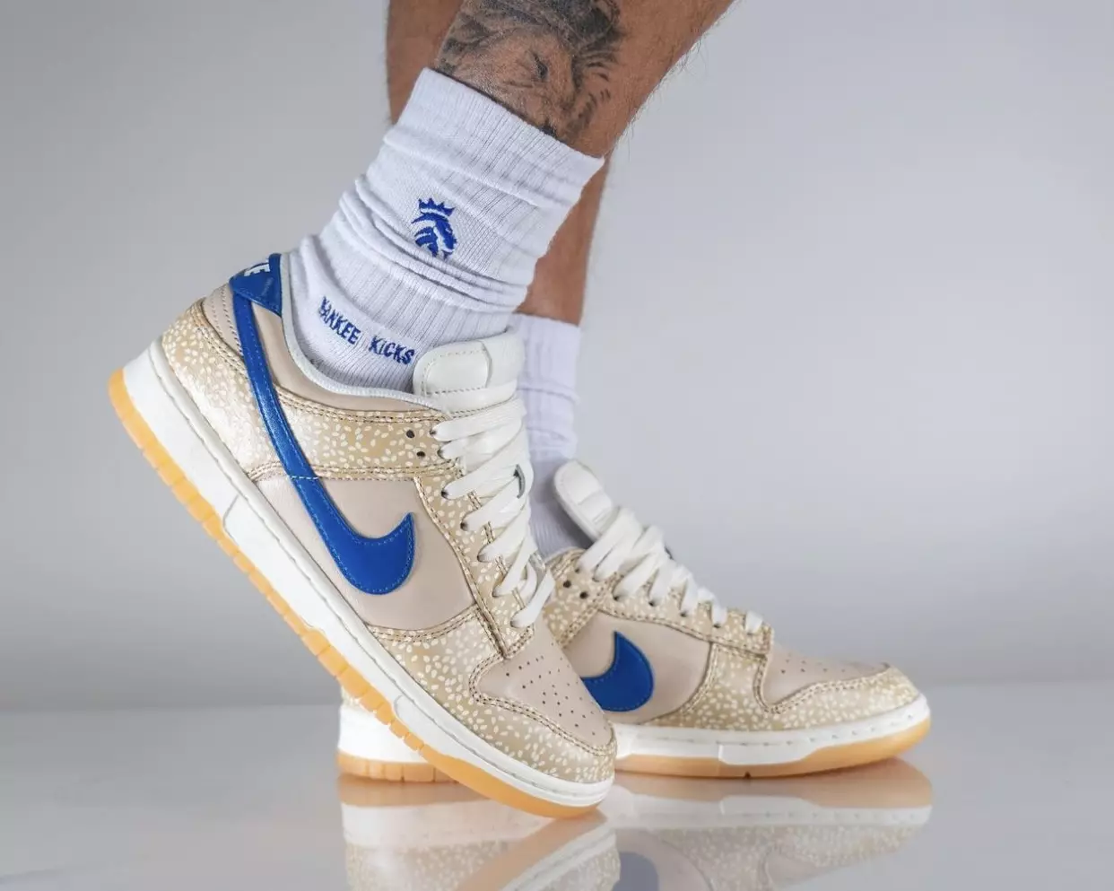 Nike Dunk Low Sesame DZ4853-200 izlaišanas datums uz kājām