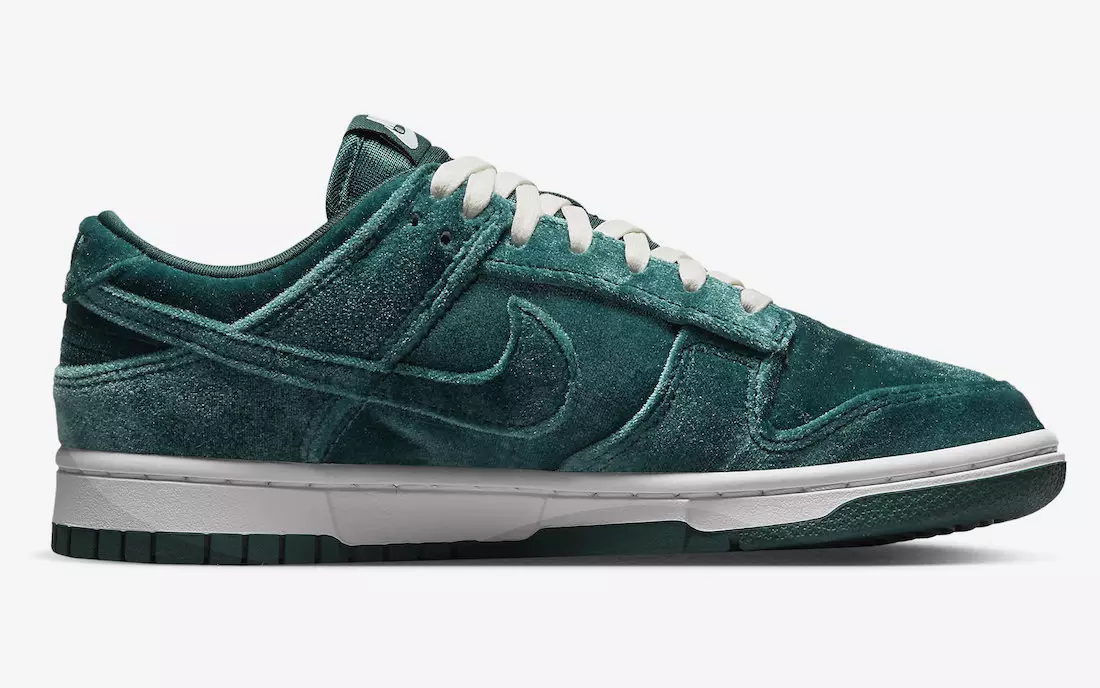 Nike Dunk Low Green Velvet DZ5224-300 Chiqarilgan Sana