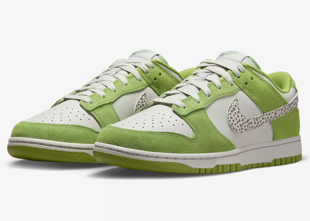 Nike Dunk Low Safari Swoosh Chlorophyll DR0156-300 Датум на издавање