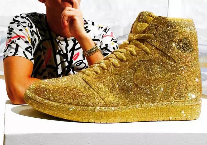 „Crystal Air Jordans“ iš tikrųjų yra tikras dalykas