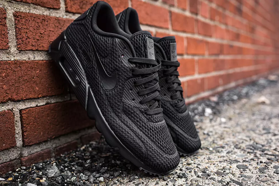 Nike Air Max 90 Ultra BR Triple Schwarz