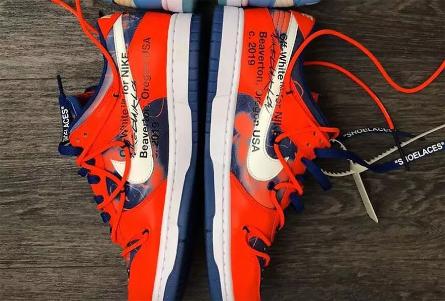 Off-White Futura Nike Dunk Low Дата випуску