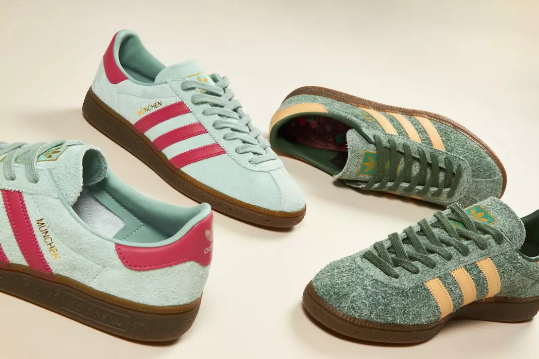 adidas Munchen Hazy Green FX5634 Green Oxide FX5635 Release Date