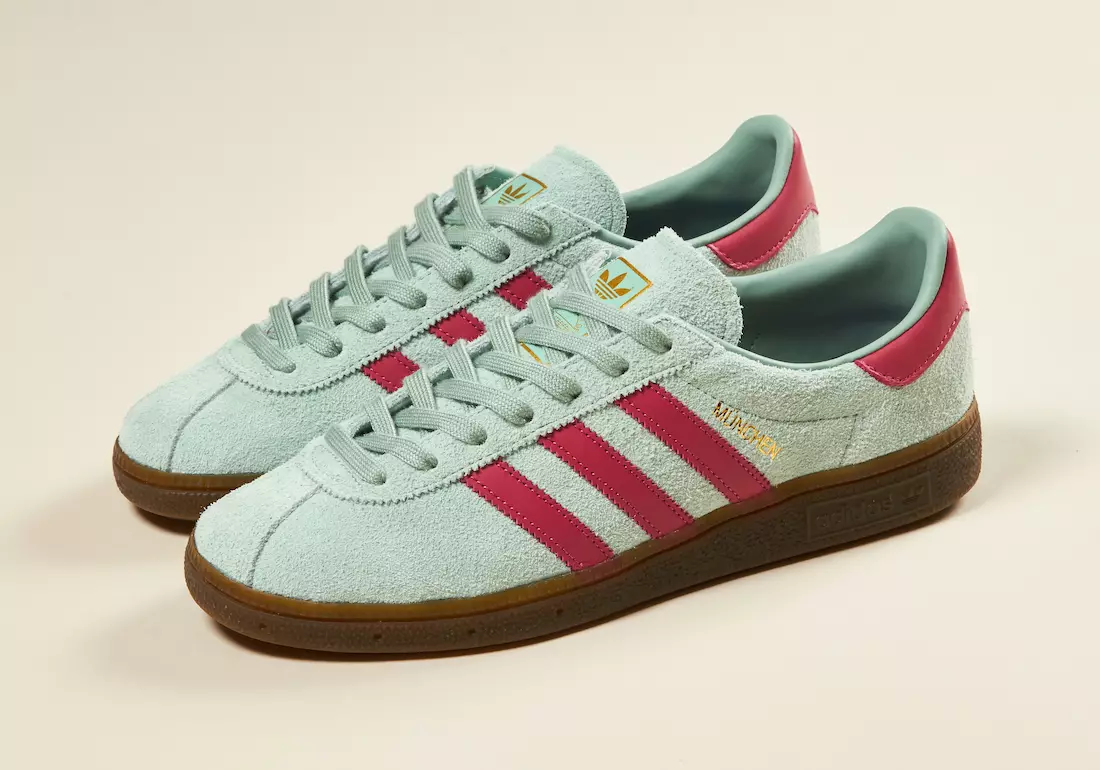 תאריך פרסום של adidas Munchen Hazy Green FX5634