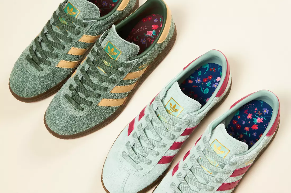 adidas Munchen Hazy Green FX5634 Green Oxide FX5635 Releasedatum