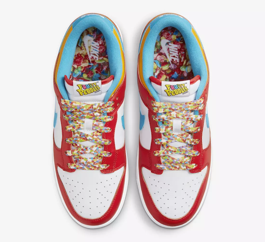 تاریخ انتشار LeBron James Nike Dunk Low Fruity Pebbles DH8009-600