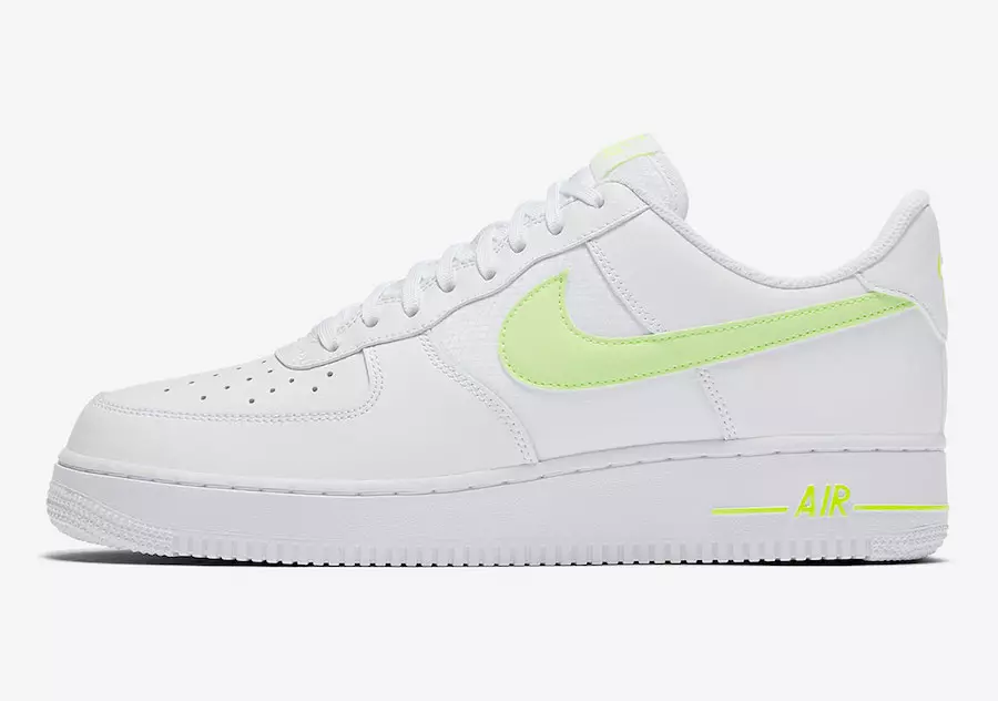 Nike Air Force 1 Low White Volt CD1516-100 Tarikh Tayangan