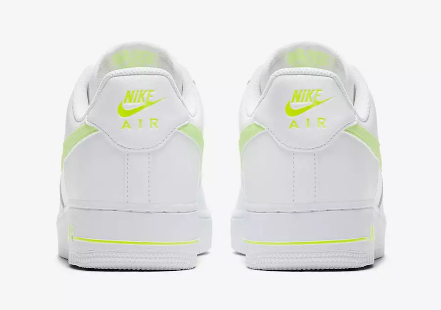 Nike Air Force 1 Low White Volt CD1516-100 תאריך שחרור