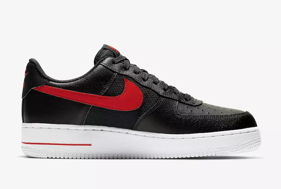 Nike Air Force 1 Low Negras Rojas universitarias CD1516-001 Fecha de lanzamiento