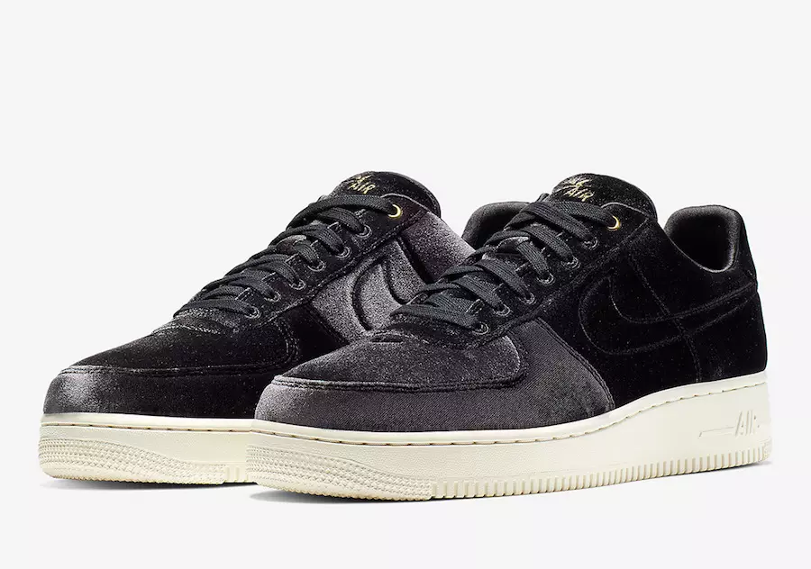 Nike Air Force 1 Low Premium Velour AT4144-001 תאריך שחרור