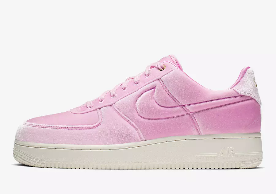 Nike Air Force 1 Low Premium Velor AT4144-600 გამოშვების თარიღი