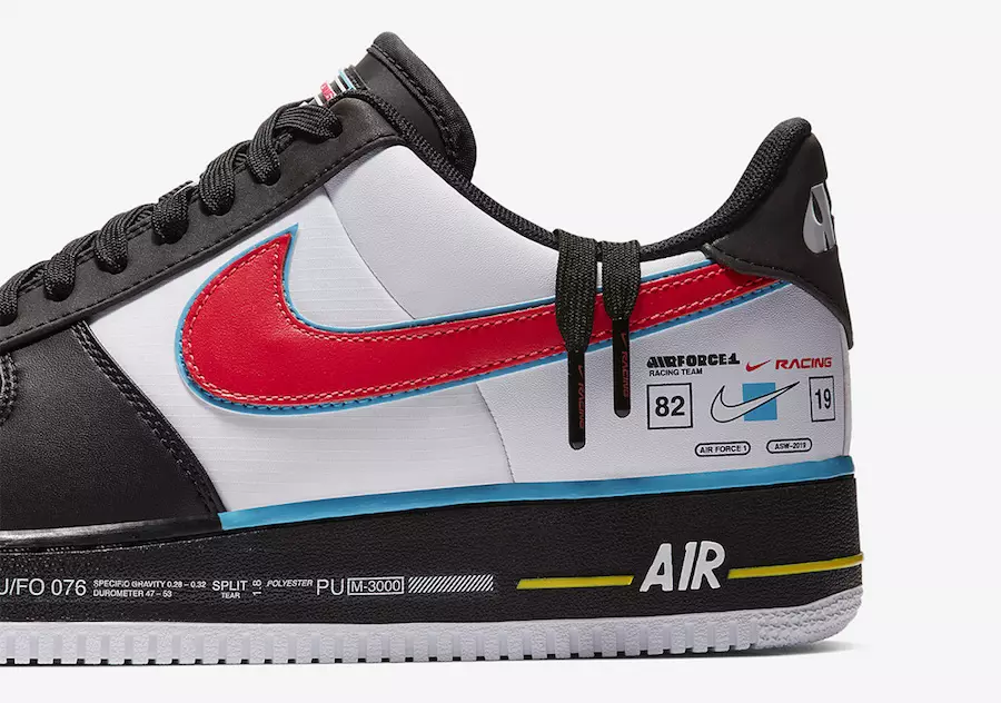 Дата выхаду Nike Air Force 1 Racing All-Star