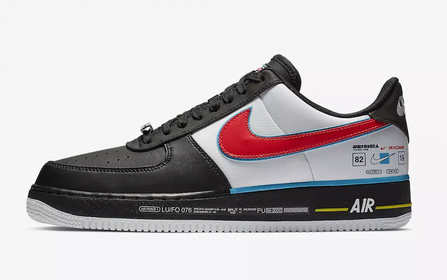 Датум на објавување на Nike Air Force 1 Racing All-Star