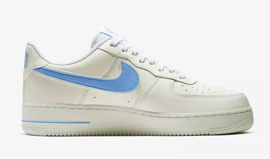 Nike Air Force 1 07 3 Weiß Universitätsblau AO2423-100