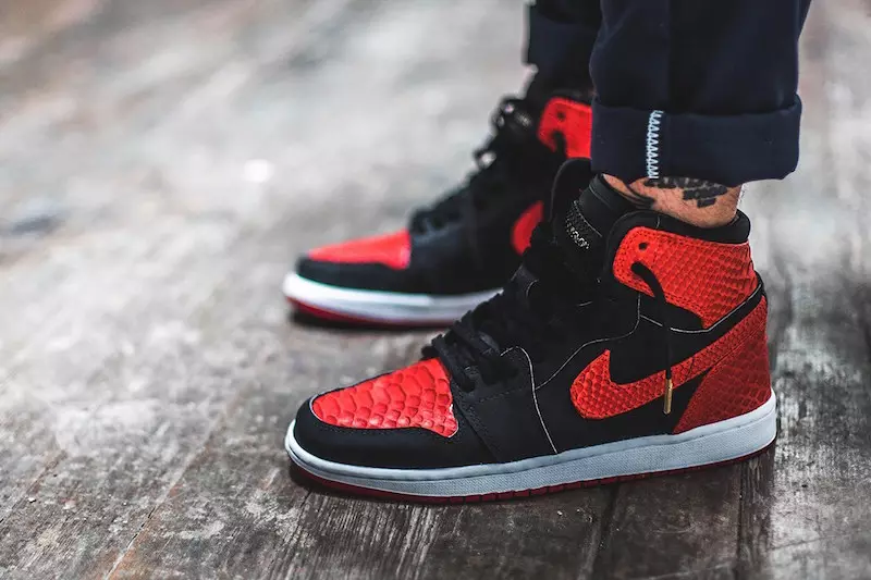 Der Schuhchirurg hat den Air Jordan 1 Red Python verboten