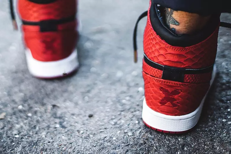 Гутлын мэс засалч Air Jordan 1 Red Python-ыг хориглов