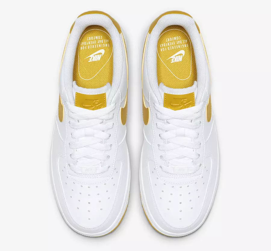 Nike Air Force 1 Low White Yellow AH0287-103 Дата на издаване