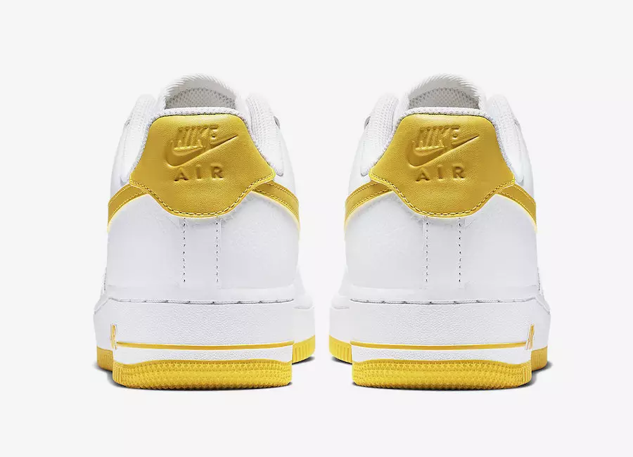 Nike Air Force 1 נידעריק ווייַס געל AH0287-103 מעלדונג טאָג