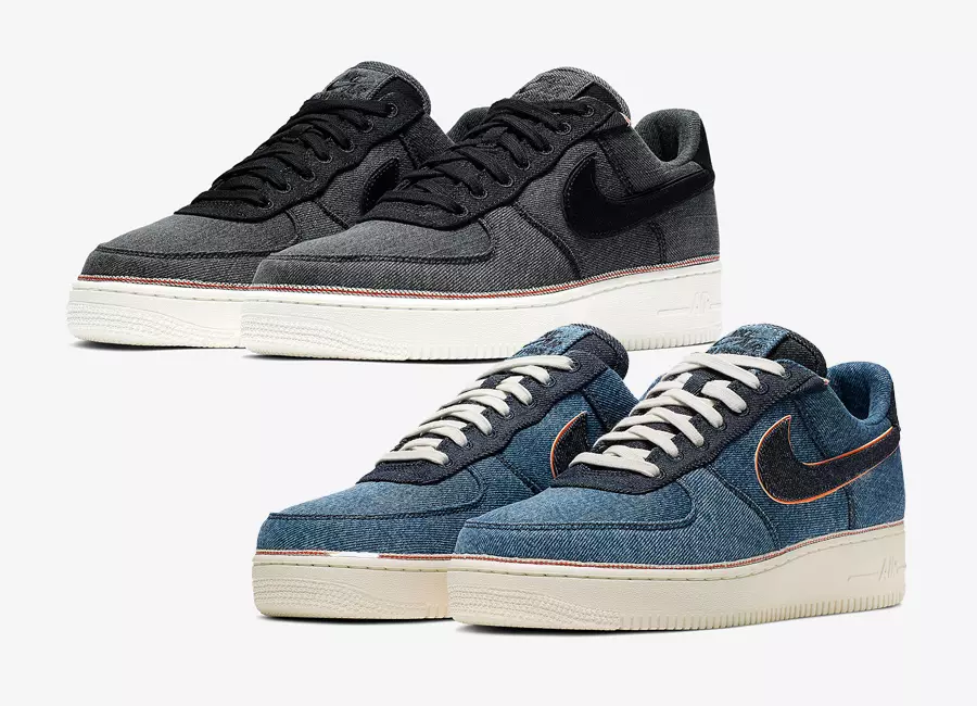 3x1 Nike Air Force 1 Denim 905345-006 905345-403 Ημερομηνία έκδοσης